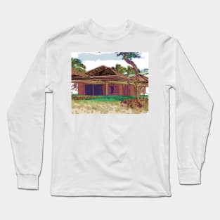 Hawaiian Home Long Sleeve T-Shirt